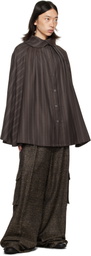 colbo Brown Cape Coat