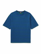 A.P.C. - Bahia Jacquard-Knit Cotton T-Shirt - Blue