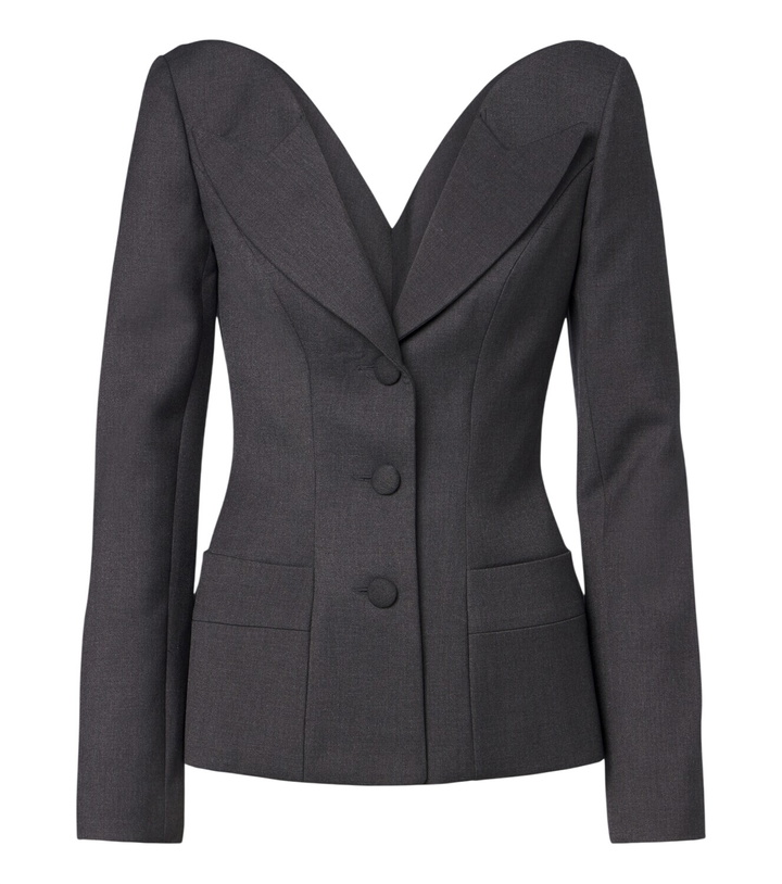 Photo: Georges Hobeika Single-breasted jacket