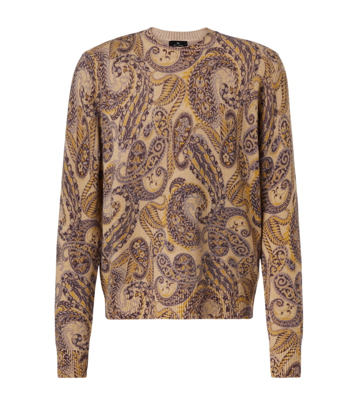 Photo: Etro Jacquard wool sweater