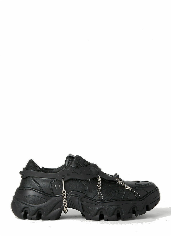 Photo: Rombaut - Boccaccio Harness Sneakers in Black