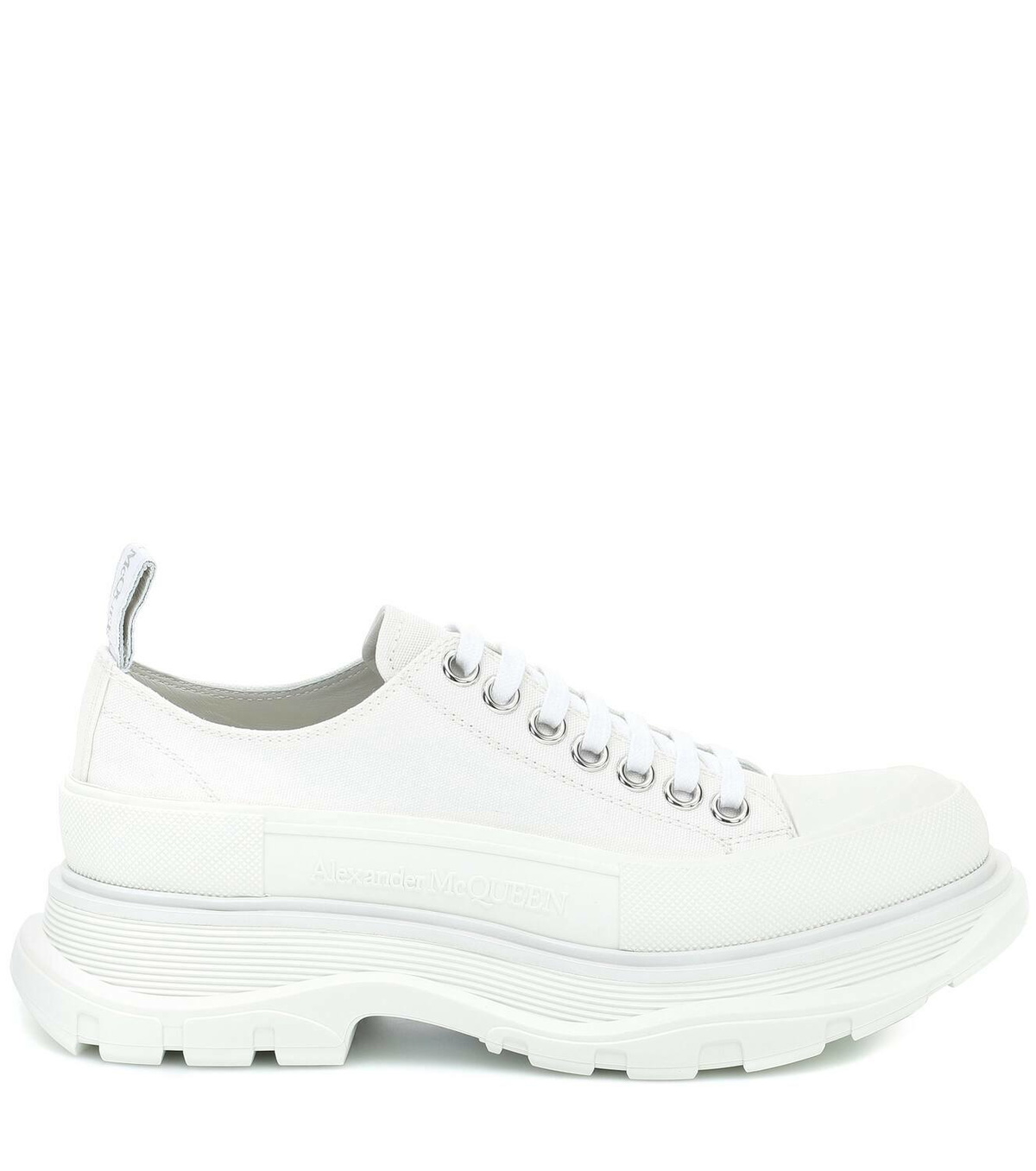 Alexander McQueen Canvas platform sneakers