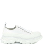 Alexander McQueen Canvas platform sneakers
