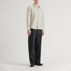 Corridor Men's Poplin Stripe LS in Natural