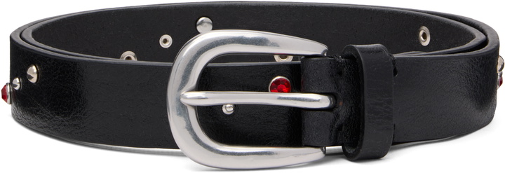 Photo: Paul Smith Black Leather Studded Belt
