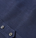 PAUL SMITH - Slim-Fit Linen-Chambray Shirt - Blue