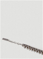 Squares and Spikes Bracelet in Silver