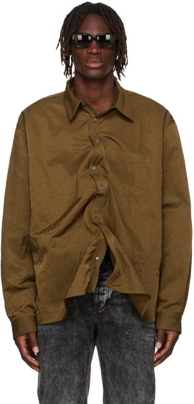 Photo: Y/Project Brown Wire Shirt