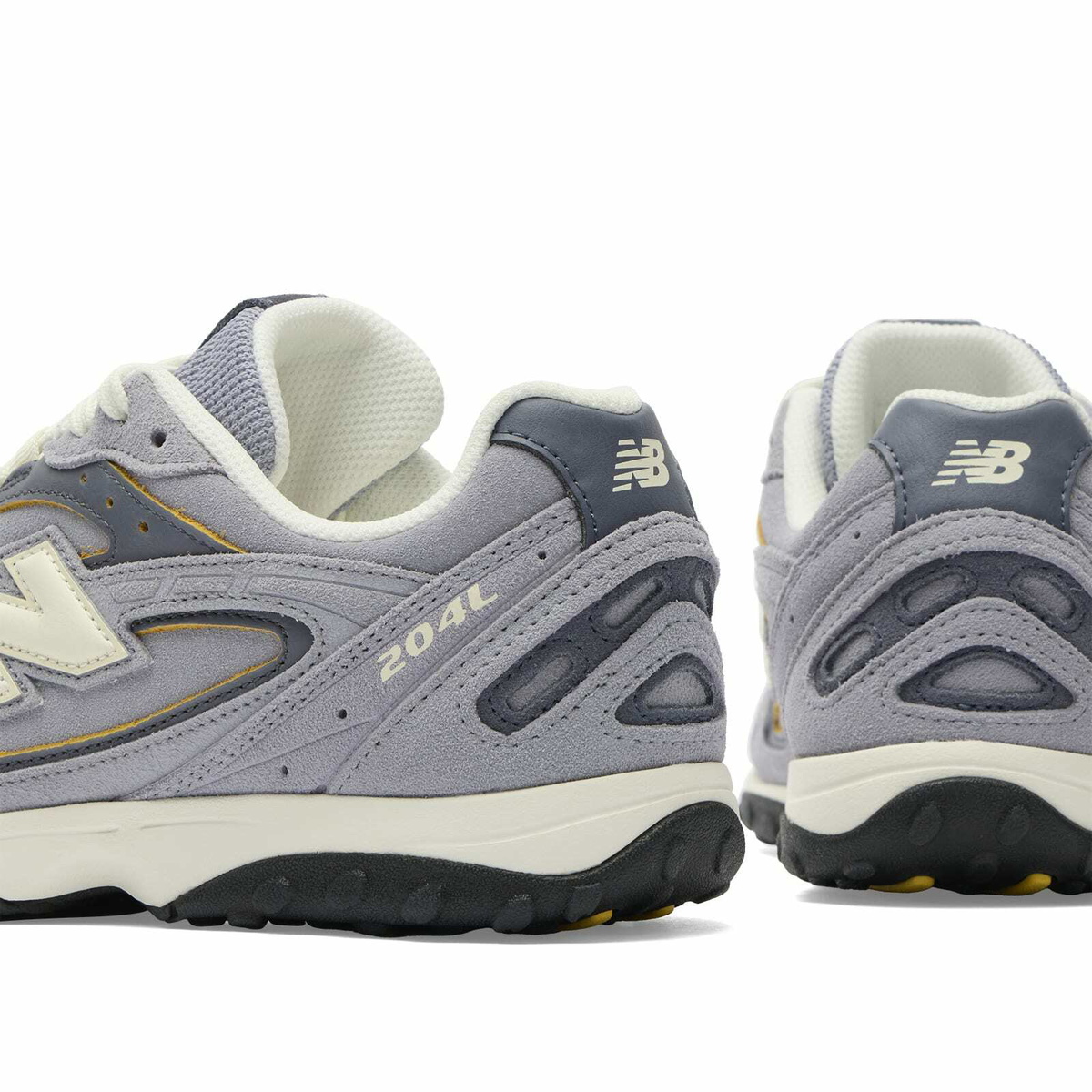 New Balance Women's 204L Sneaker in Digital Mist/Meteorite/Light Mars Yellow