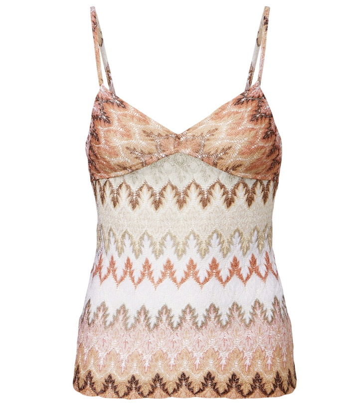 Photo: Missoni Lamé tank top