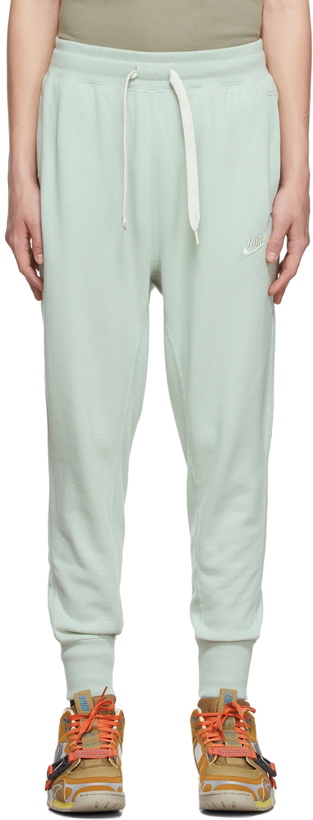 Photo: Nike Green Cotton Lounge Pants