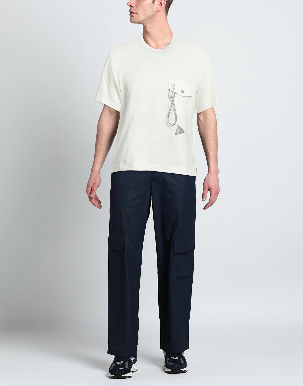And Wander Mens T-shirt in White