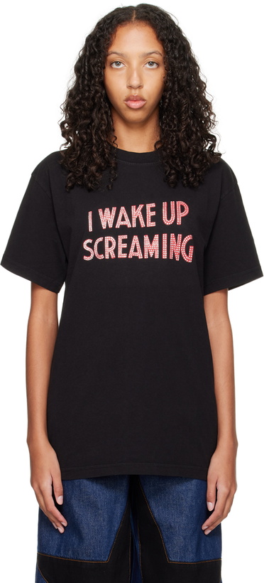 Photo: Mondo Mondo Black 'I Wake Up Screaming' T-Shirt