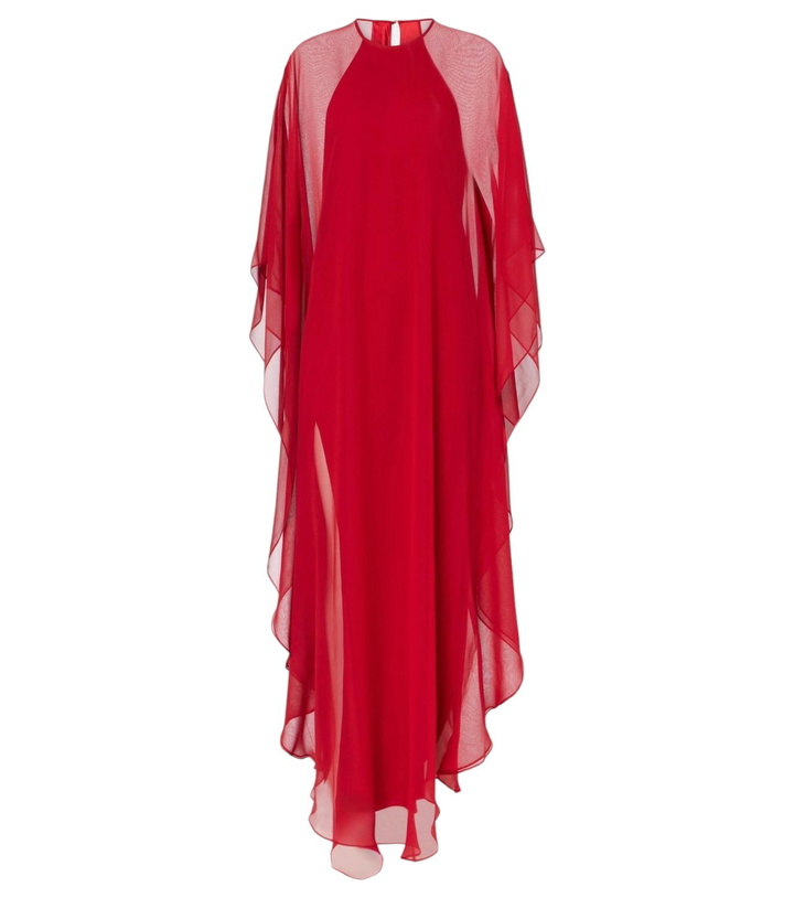 Photo: The Sei Silk chiffon kaftan