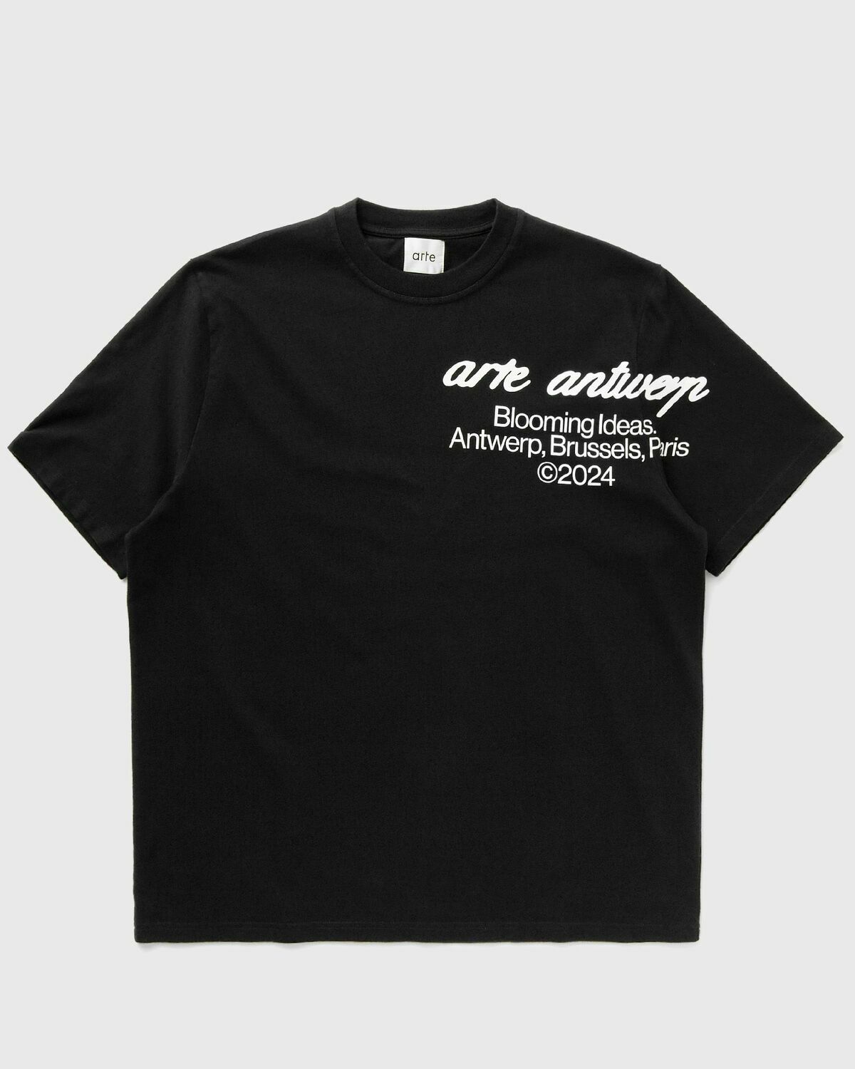Arte Antwerp Arte Artwork Top Sleeve Tee Black Shortsleeves Arte