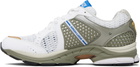 Saucony White & Khaki ProGrid Triumph 4 Sneakers