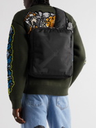 Off-White - Logo-Print Canvas Sling Backpack