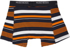 Boss Two-Pack Multicolor Print Boxer Briefs