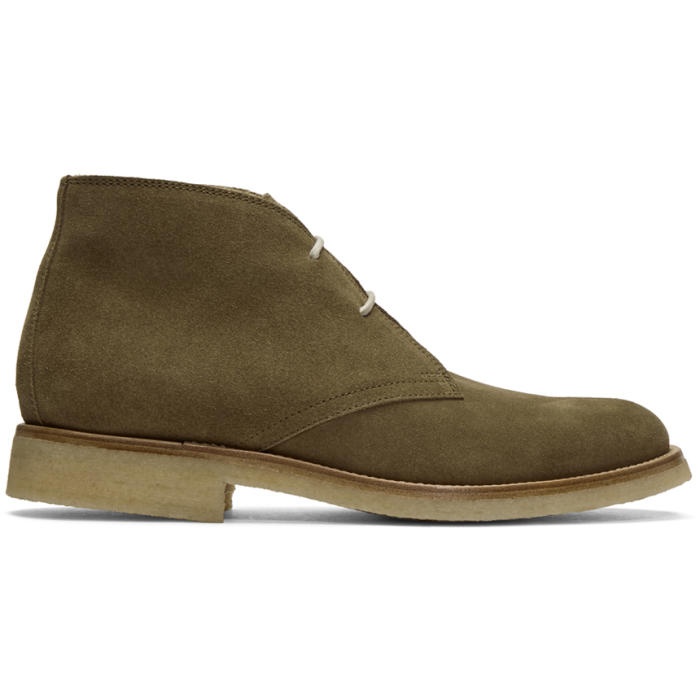 Photo: Belstaff Taupe Suede Harlesdone Boots 