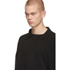 Raf Simons Black Illusion Collar Sweatshirt