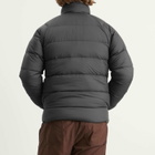 Patagonia Men's Reversible Silent Down Jacket in Black