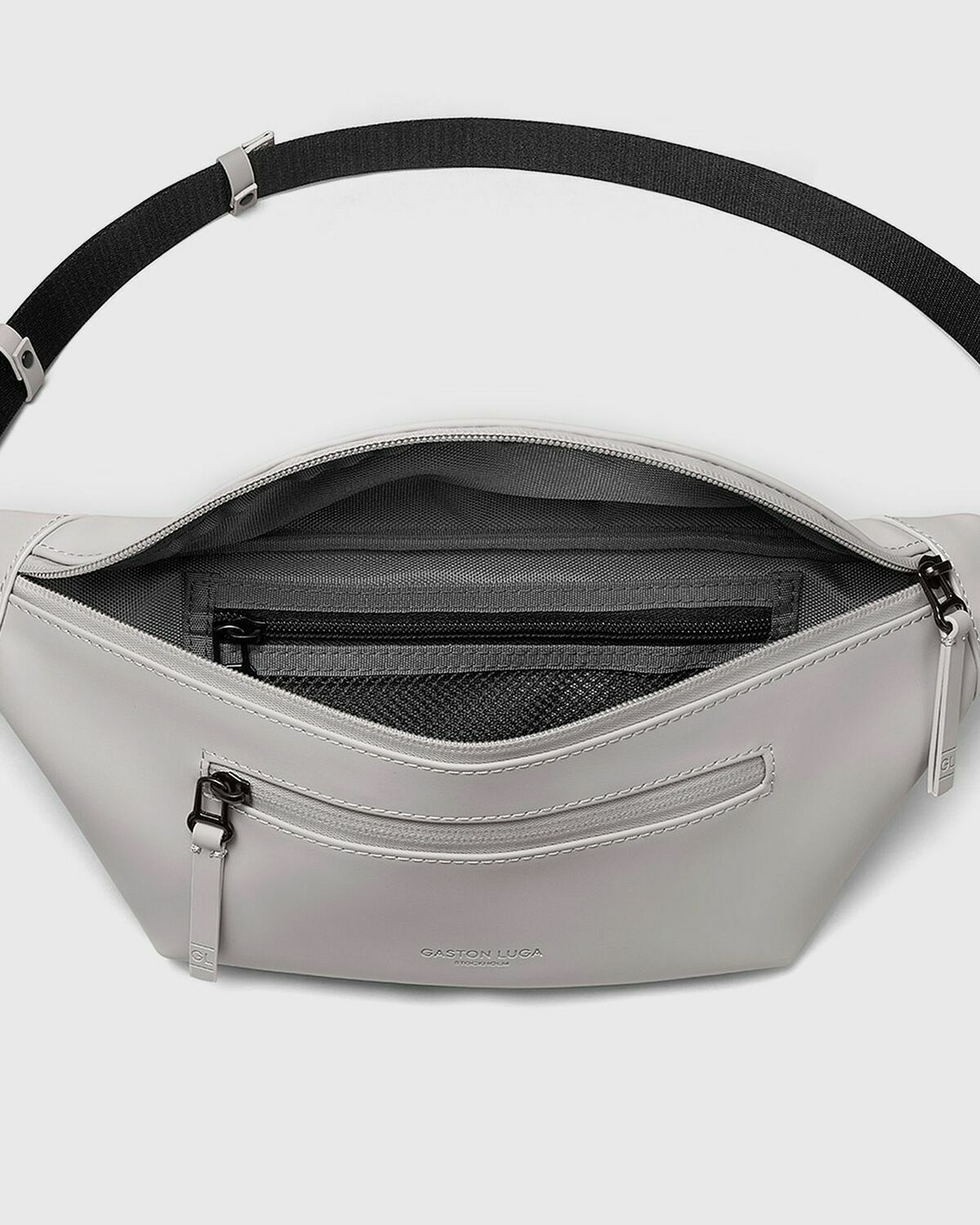 Gaston Luga Spläsh Bumbag Grey Messenger & Crossbody Bags