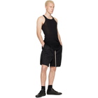 Rick Owens Black Tower Boxers Shorts