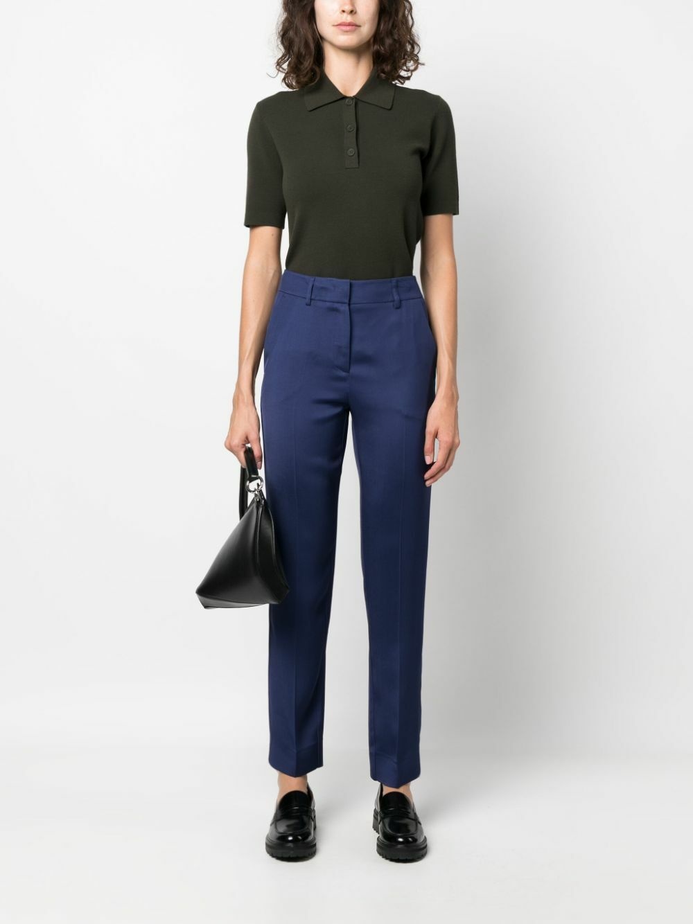 EMPORIO ARMANI - High-waisted Trousers