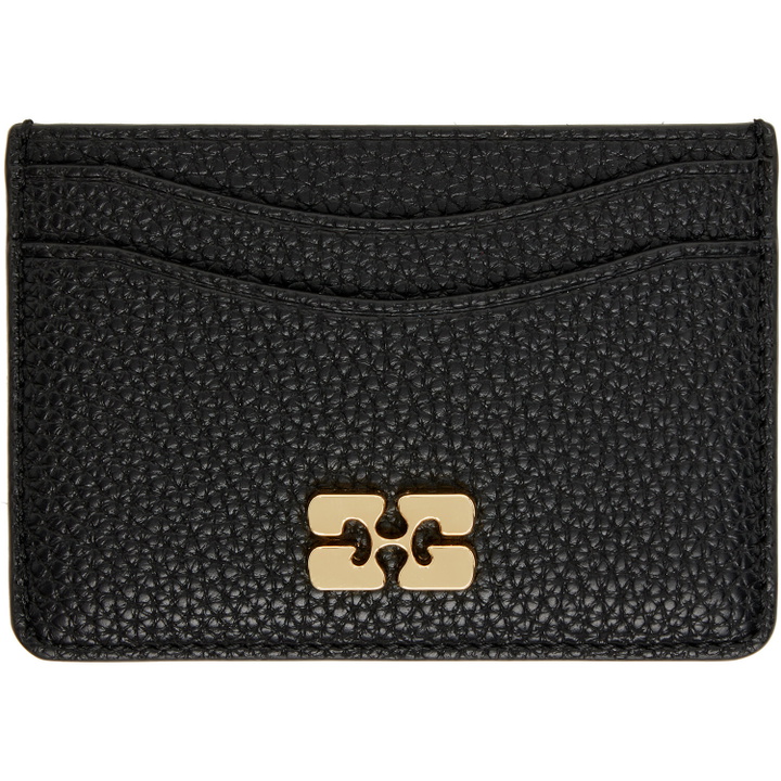 Photo: GANNI Black Grained Card Holder