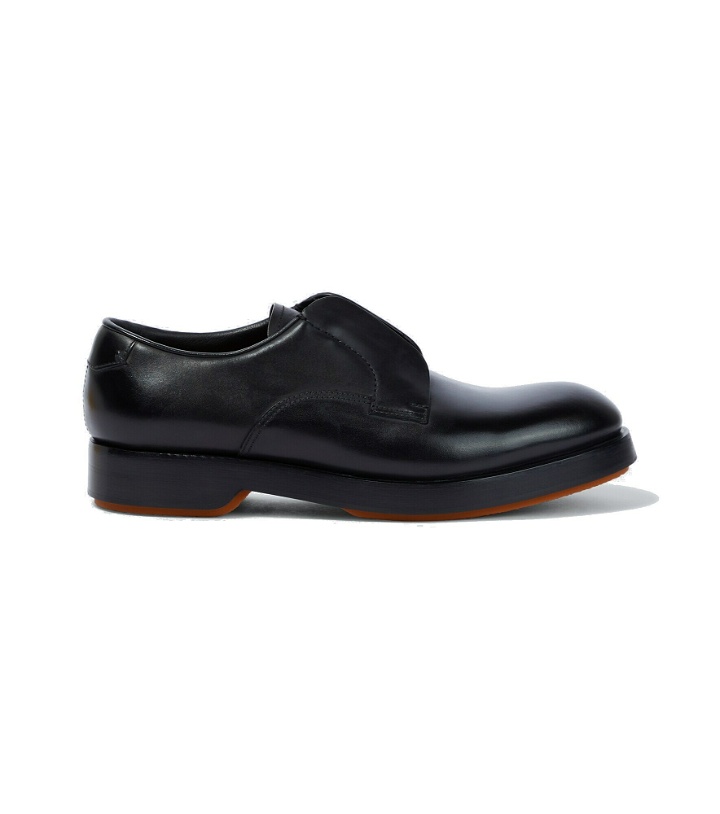 Photo: Zegna - Udine leather Derby shoes