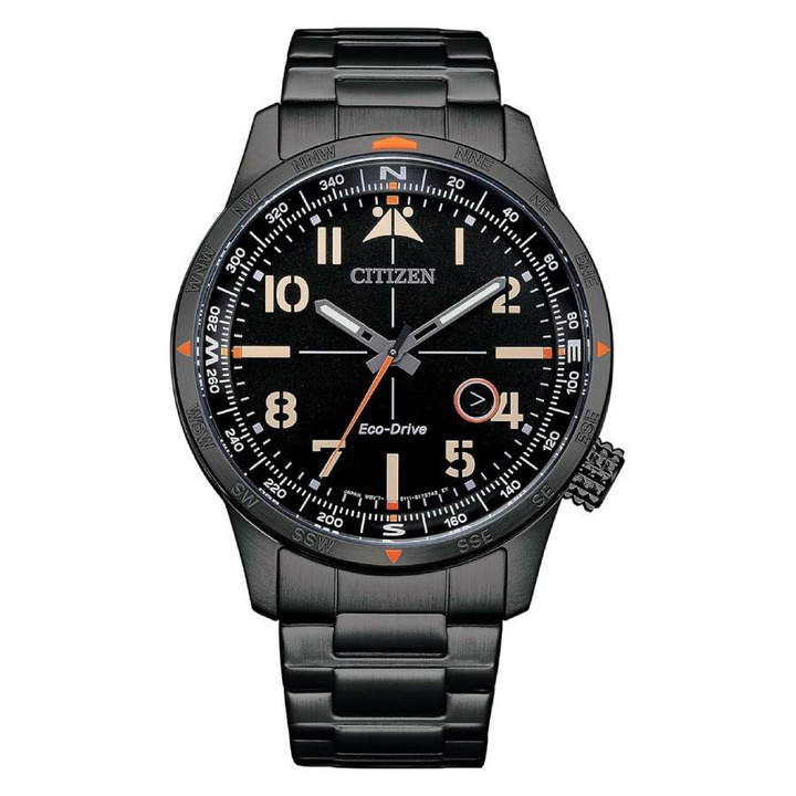 Photo: Citizen Weekender Eco-Drive Black Dial Mens Watch BM7555-59E