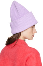 Jacquemus Purple Le Raphia 'Le Bonnet Pipa' Beanie