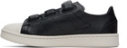 Y-3 Black Stan Smith Hook-And-Loop Sneakers