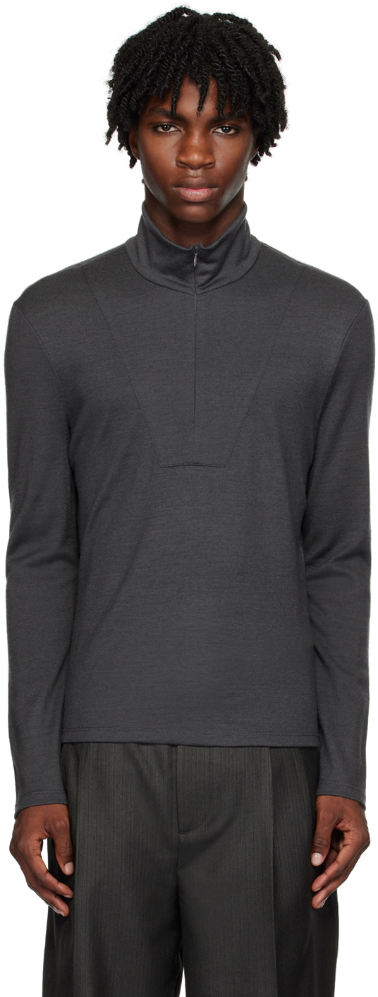 Maiden Name Gray Bilal Sweater