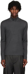 Maiden Name Gray Bilal Sweater