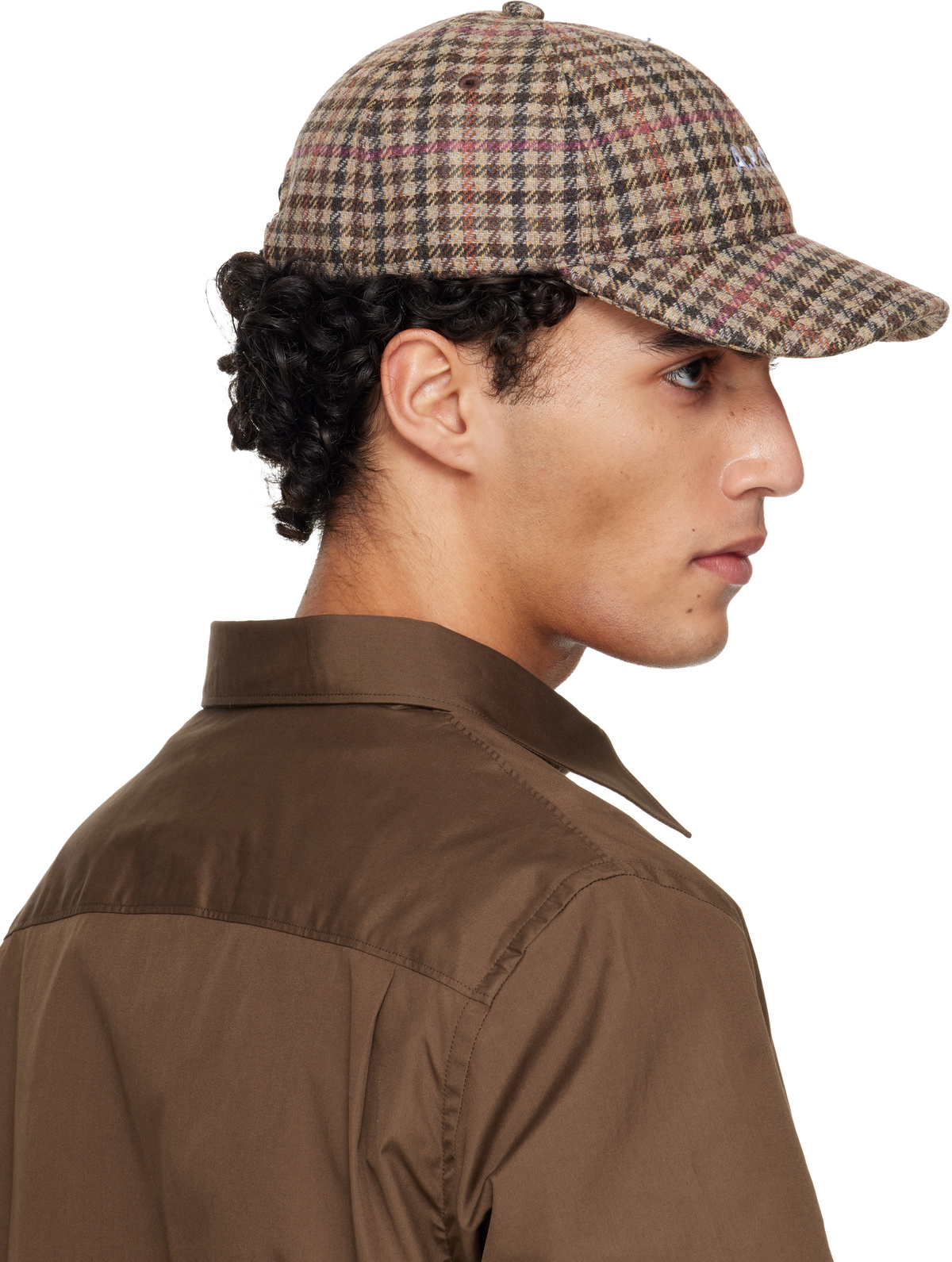 A.P.C. Beige Charlie Baseball Cap