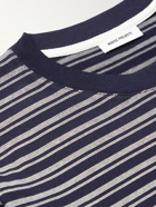 Norse Projects - Johannes Striped Organic Cotton-Jersey T-Shirt - Blue
