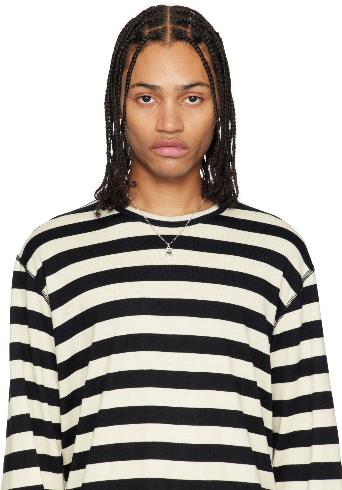 Alec Doherty Silver Shout One Pendant Necklace
