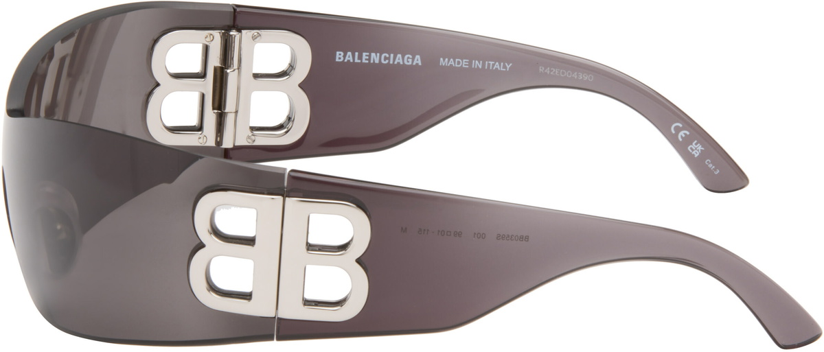 Balenciaga Gray Bossy Sunglasses