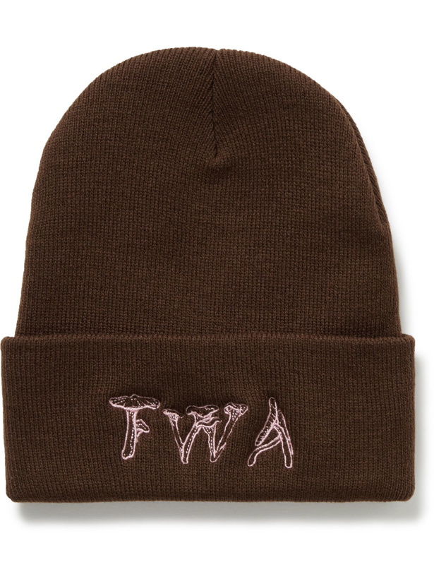 Photo: FRIENDS WITH ANIMALS - Logo-Embroidered Knitted Beanie