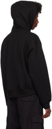 Kijun Black Rivet Zip Hoodie