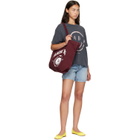 ANINE BING Gray Cade Smiley T-shirt