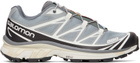 Salomon Gray XT-6 Recut Sneakers