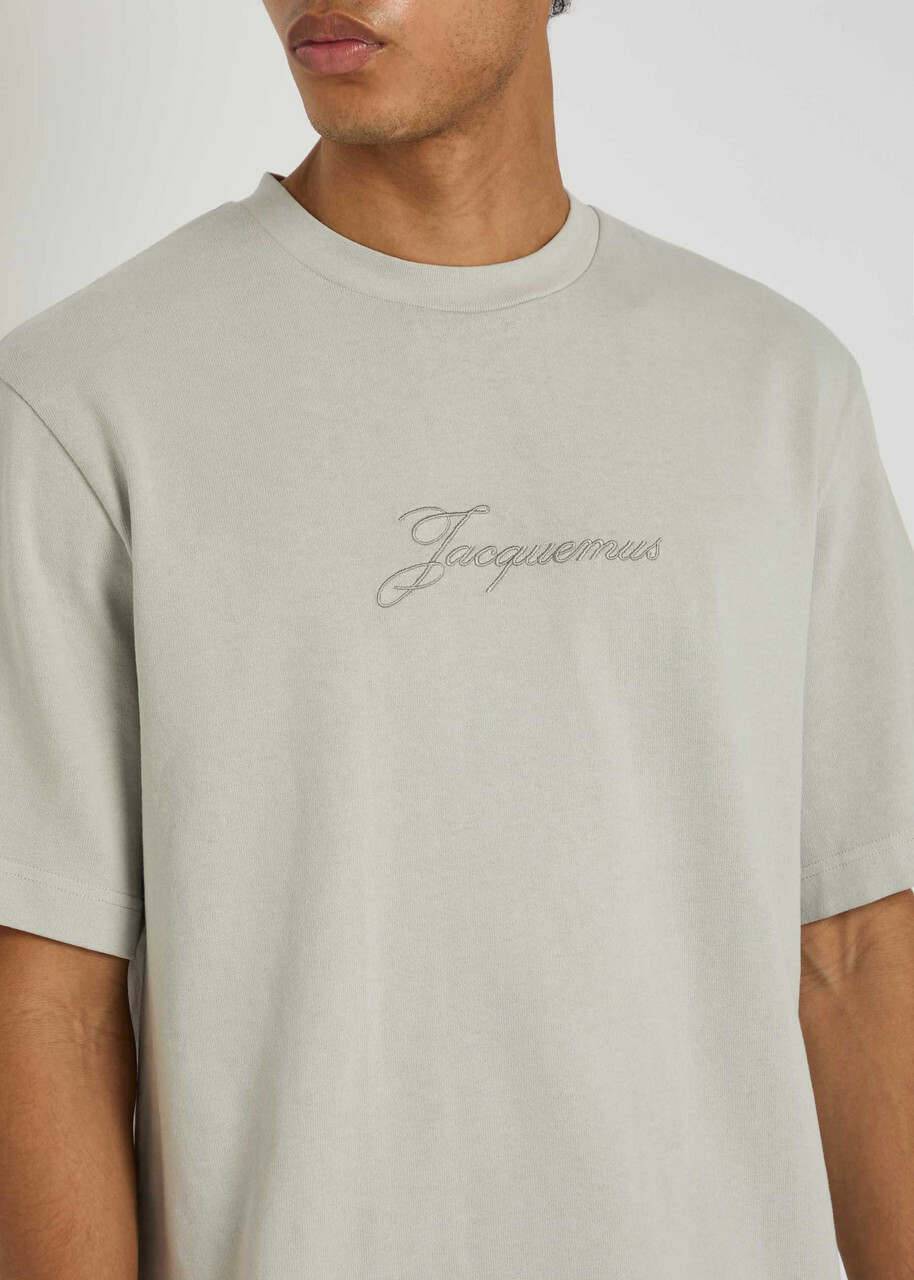 Jacquemus Le Tshirt Pigmento Cotton T-shirt Beige