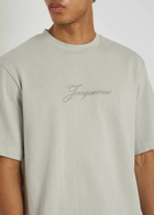 Jacquemus Le Tshirt Pigmento Cotton T-shirt Beige