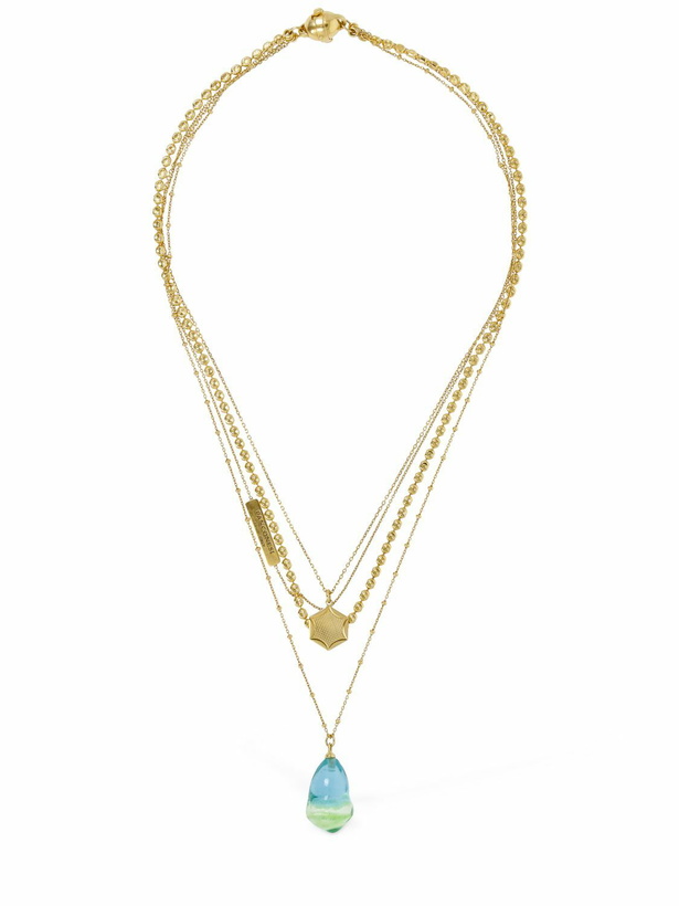Photo: PANCONESI Famiglia Multi Wire Necklace with Charm