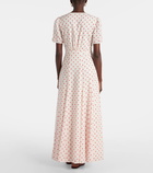 Posse Paloma polka-dot maxi dress