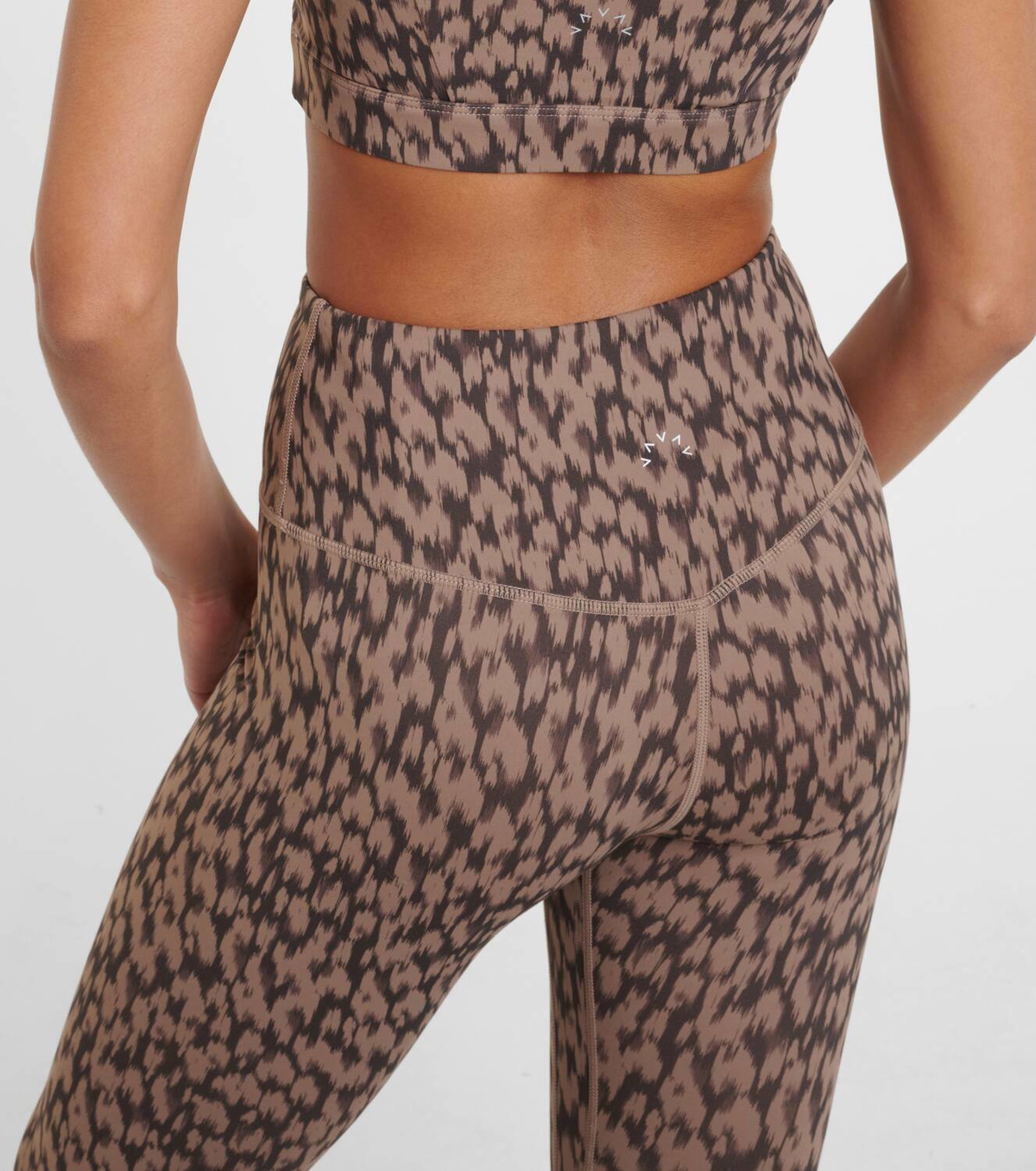 Varley Form printed high-rise leggings