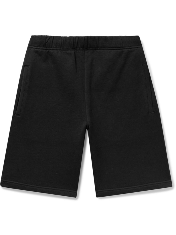Photo: CARHARTT WIP - Loopback Cotton-Jersey Shorts - Black
