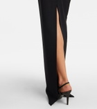 Nensi Dojaka Cutout strapless gown